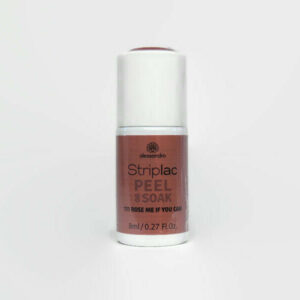 Striplac peel or soak rose me if you can