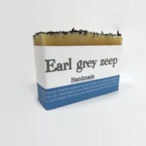 Handgemaakte earl grey zeep