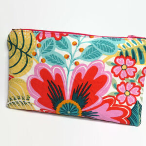 Make-up etui bold flowers
